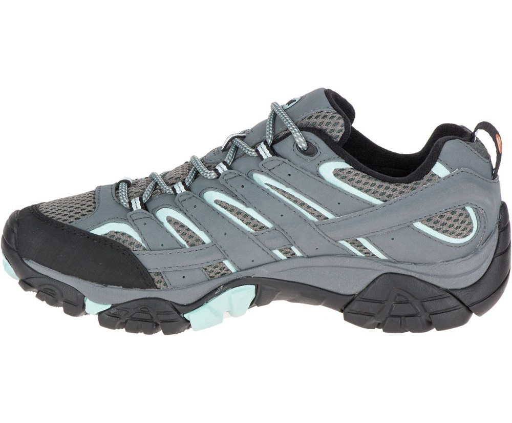 Merrell Hiking Shoes Grey - Moab 2 GORE-TEX® - Womens 59NSMEVIL